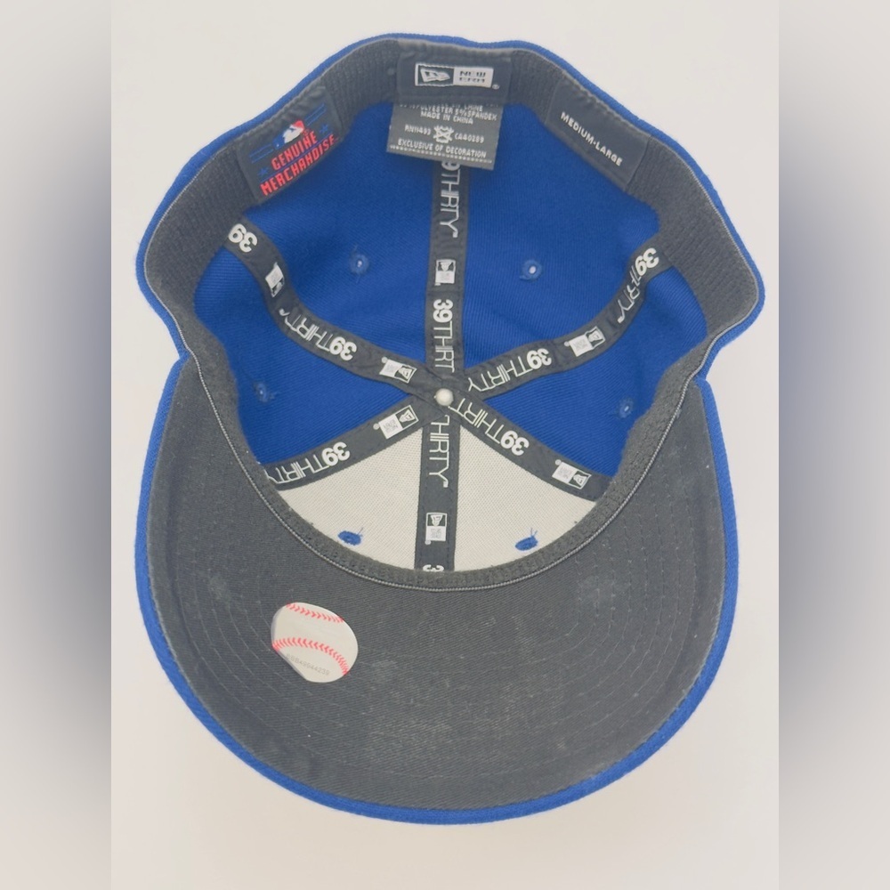 Chicago Cubs New Era 39thirty Stretch Fit Team Classic Cap/hat Medium-Large - Picture 12 of 14